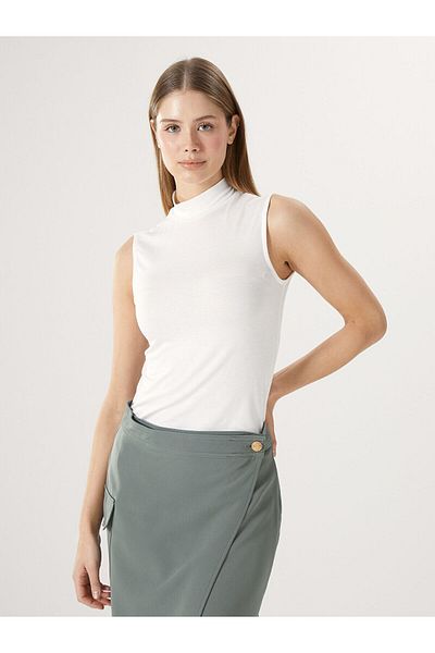 LC Waikiki Stand Collar Women's Bodysuit