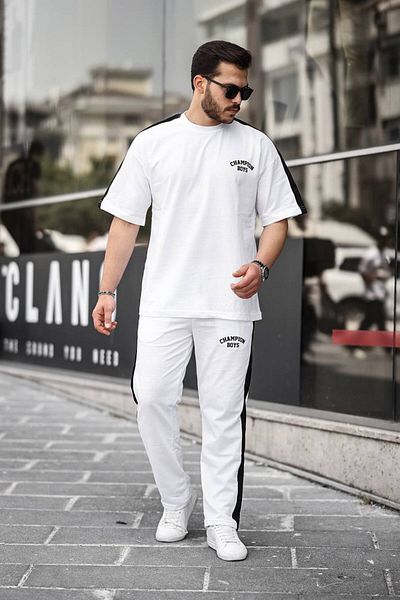 TMB Champion Baggy Σετ Λευκό