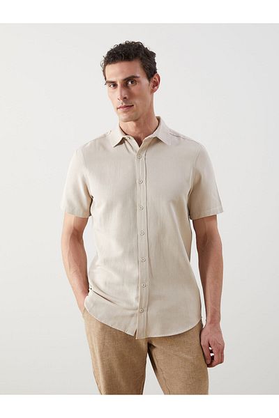 LC Waikiki Regular Fit Short Sleeve Men's Shirt