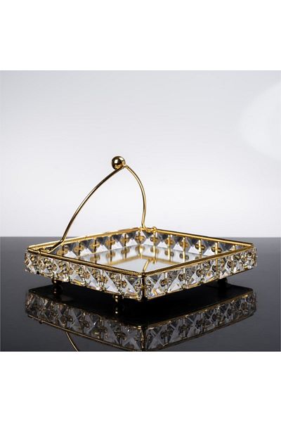 Hinora Crystal Square Non-Square Napkin Holder 21X21Cm