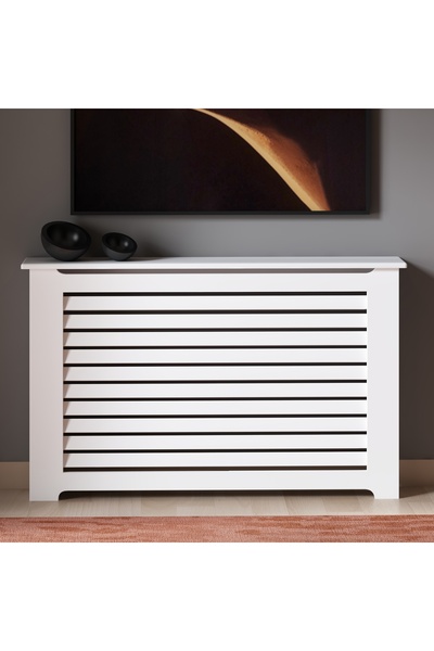 SCB Mobilya PANJUR PETEK KAPLAMA DRESUAR 105 CM BEYAZ