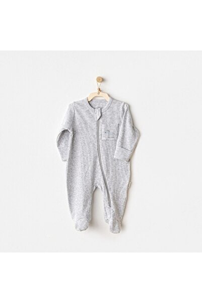 andywawa AC25811 Romper Little King Bebek Tulum Grey