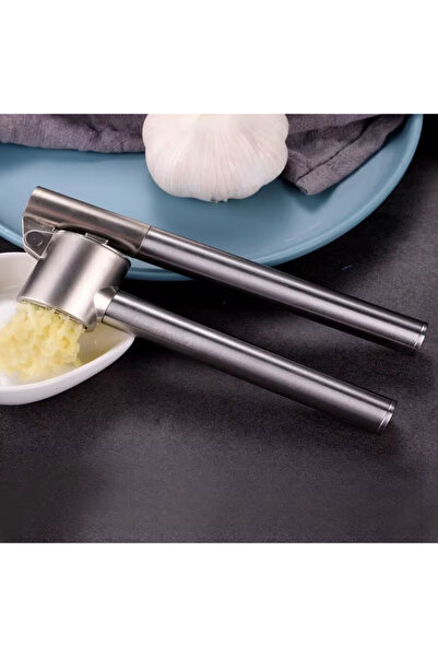 Stainless Garlic Crusher Practical Garlic Crusher Luxury Steel Garlic Crusher