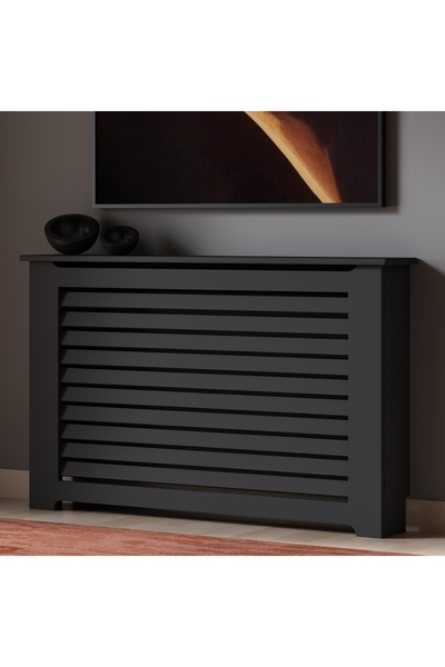 SCB Mobilya PANJUR PETEK KAPLAMA DRESUAR 105 CM ANTRASİT