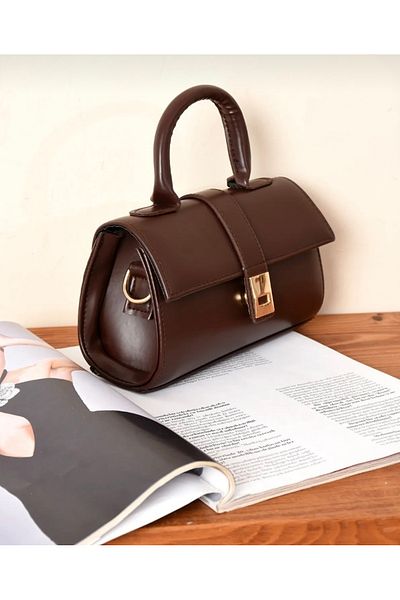 selma demir Brown Women's Hand and Shoulder Bag Pisa
