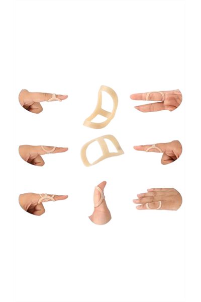 Akestoria Med Finger Ring Supporter and Protector 5 Pieces