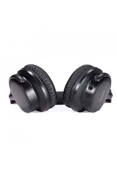 Joyroom Căști wireless cu microfon, 300mAh, JoyRoom - Negre