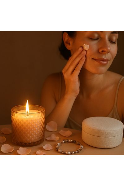 Cesiro Lumanare Parfumata BIO Aromaterapie Steluța de ceară, Handmade, Lavanda Provence 2