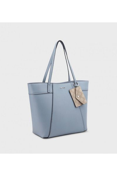 Nine West Bex Textured Tote Bag With Pouch