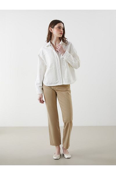 LC Waikiki Cămașă de jeans oversize pentru femei