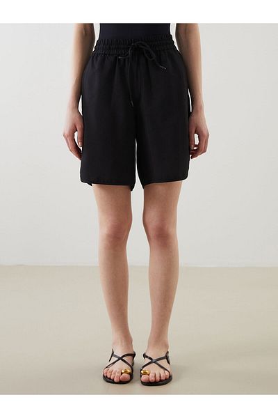 LC Waikiki Pantaloni scurți de baie pentru femei cu talie elastică