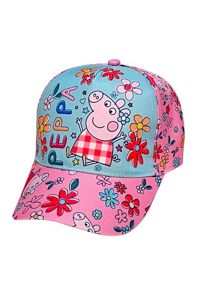 Peppa Pig Girls' cap, multicolor, size 53 cm, Peppa Pig