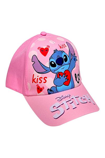 Stitch Girls' hat, multicolor, size 54 cm, Stitch