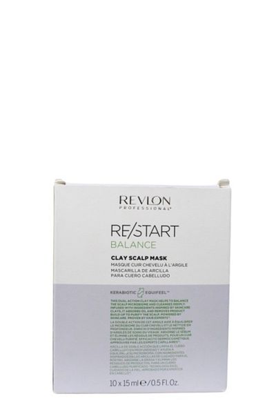 Revlon Mască de scalp cu argilă și repornire a părului REVLON PROFESSIONAL - 10 x 15 ml