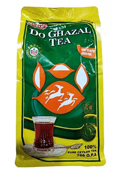 Do Ghazal Tea Do Ghazal Seylan Siyah Dökme Çay 3 X 400 gr