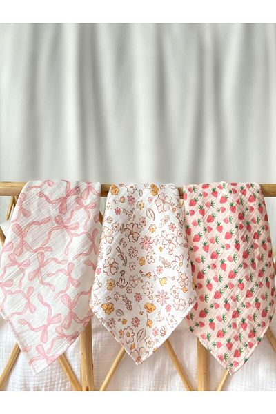 Zezig Muslin Handkerchief Set (3 Pieces) - Pelg