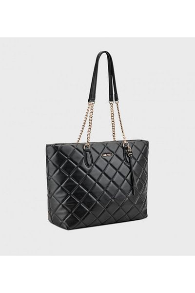 Nine West Meilani Logo Detail Quilted Shoulder Bag