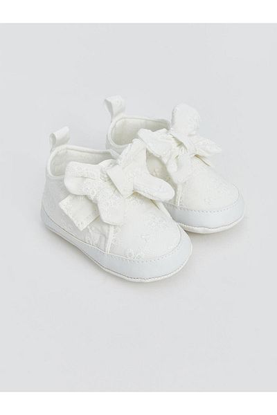 LC Waikiki Baby Girl Walking Pre-Walking Home Shoes with Bow Detail (S5)