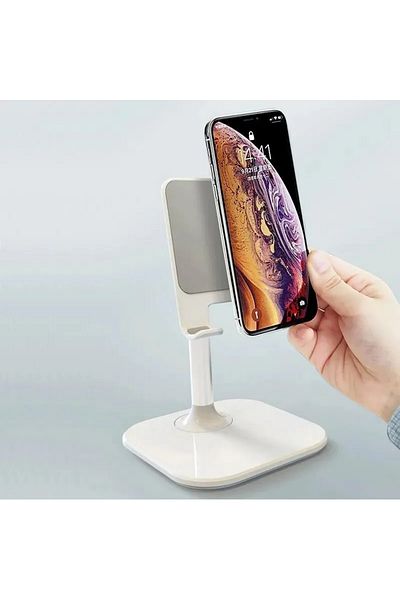 SmartGSM SmartGSM Desk Holder for Phone / Tablet, White