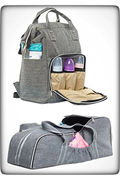 DERİNBEBE 2 Li Bebek Taşıma Seti En İyi Anne Bebek Bakım Çantası ve Portbebe Modelleri