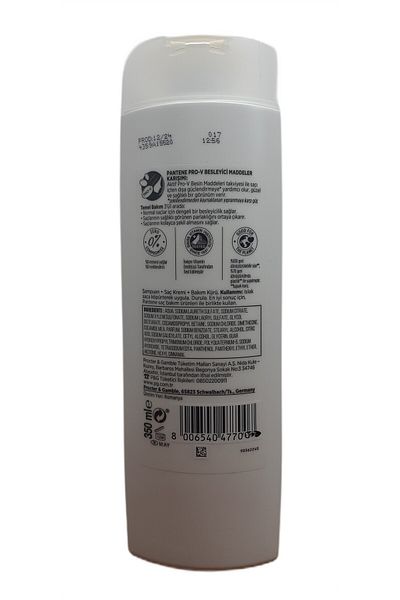 Pantene Basic Care 3 in 1 350 ml Shampoo