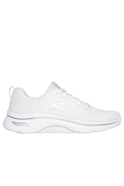 SKECHERS 125316W-WHT Go Walk Arch Fit 2.0 Varana Kadın Beyaz Sneaker Günlük Spor Ayakkabı