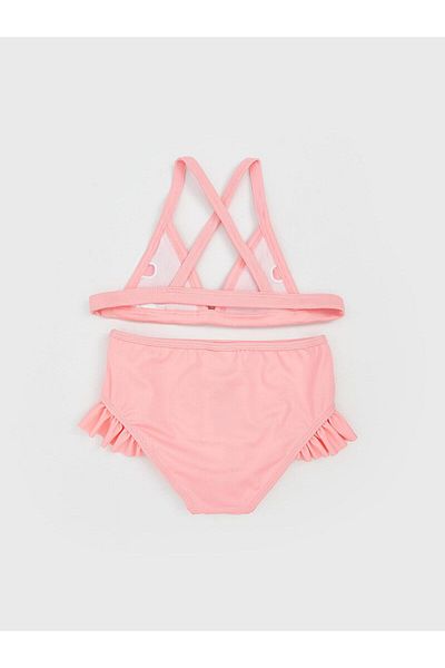 LC Waikiki Lcw Kids Kuruvase Collar Girls Bikini Set (S5)