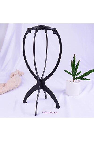 animis beauty Stativ pentru peruci, Negru