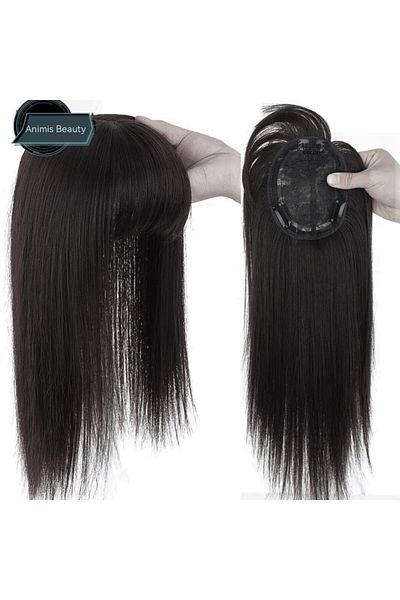 animis beauty Topper Satin partial wig, bangs with cap, Animis Beauty®