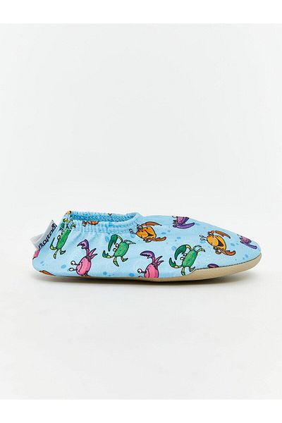LC Waikiki Pantofi de mare pentru bebeluși cu imprimeu SLIP/STOP (S5)