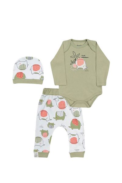 falcomini Baby Boy 3Rd Bodysuit Set 0/9 Months