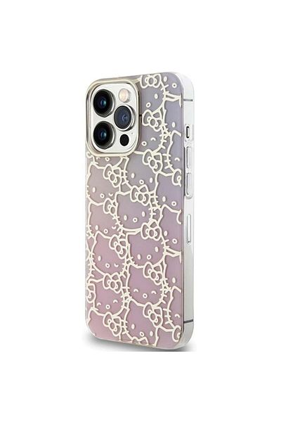 Hello Kitty Case for iPhone 14 Pro Max, Hardcase IML, Hello Kitty - Pink