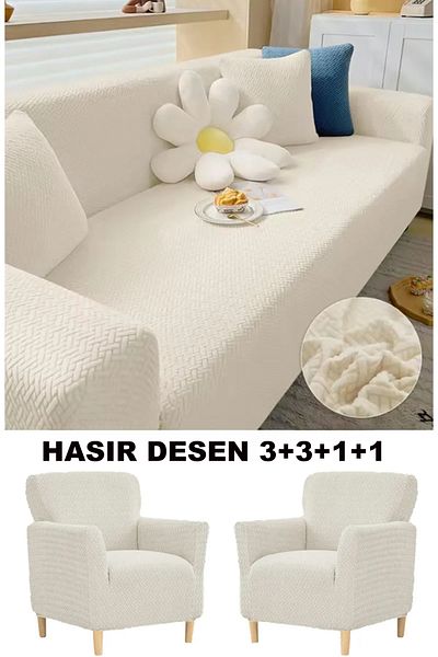 Bright Home 3.3.1.1 Seat Cover Seat Cover Set Home Textile Sofa Cover