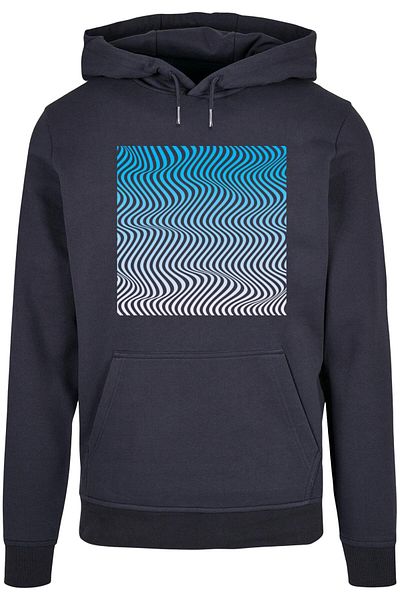 Merchcode Herren Summer - Wavy Pattern Basic Hoody