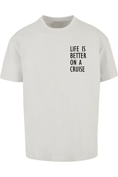 Merchcode Herren Life Is Better Heavy Oversized Tee