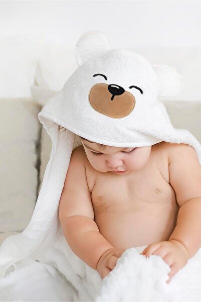 Atlas collection %100 Pamuk Havlu Kundak Ayıcık | Yumuşak Bambu Havlu Kundak