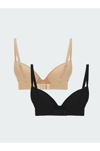LC Waikiki Sutiene tricou fără căptușeală cu sârmă, pachet de 2