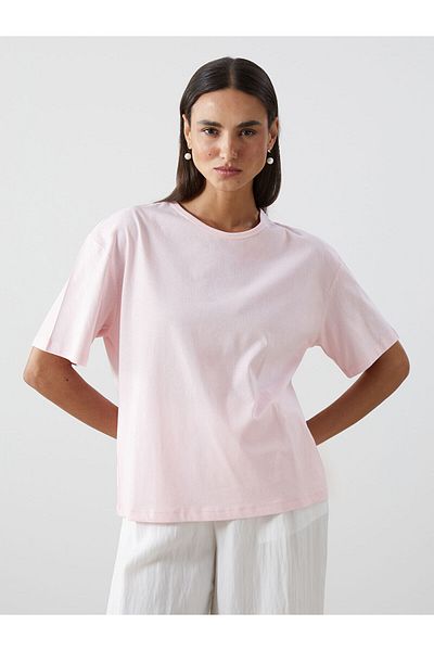 LC Waikiki Γυναικείο T-Shirt Crew Neck Oversize