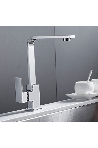 RUDİ ARMATÜR Brass Material 1St Quality Chrome Swan Model Sink Faucet