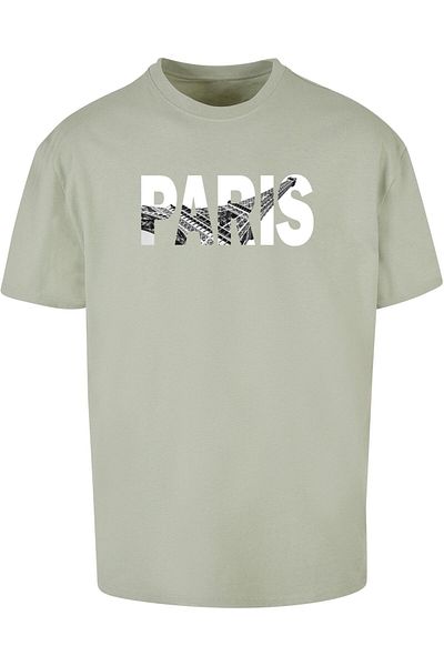 Merchcode Herren Paris Eiffelturm Heavy Oversize Tee