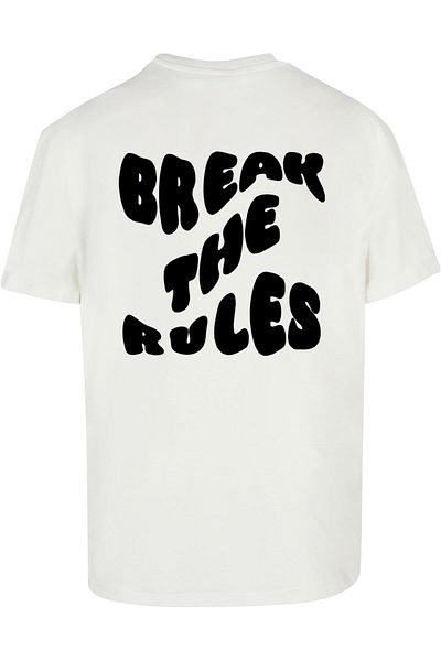 Merchcode Herren Break The Rules Heavy Oversize Tee