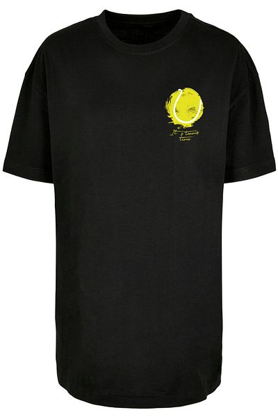 Merchcode Damen Ladies Its Tennis Time Boyfriend Tee
