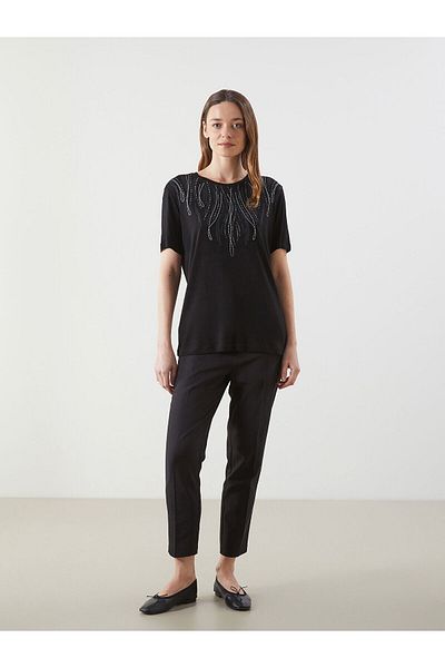 LC Waikiki Tricou de damă cu model cu gât crew