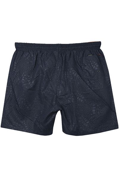 tambattal Men's Plus Size Swim Shorts Seersucker Printed
