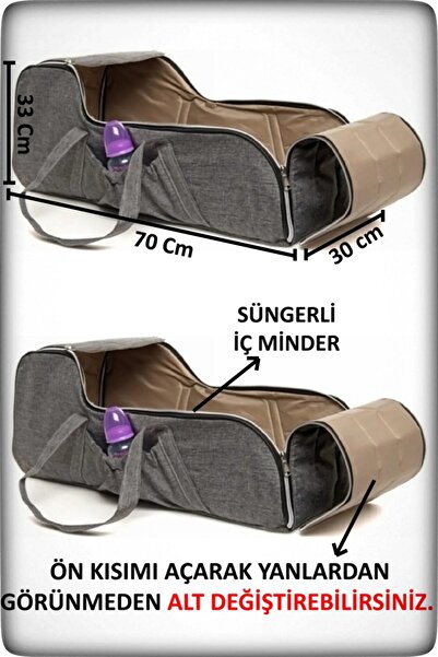 Avşar Baby Portbebe Bebek Taşıma Çantası Leke Tutmaz Su Geçirmez Silinebilir