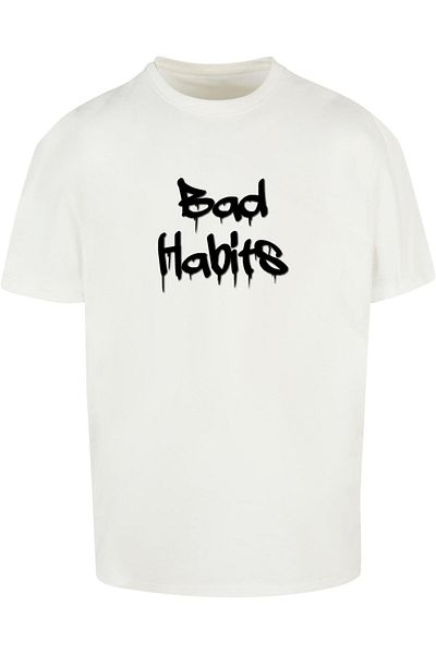 Merchcode Herren Bad Habits Heavy Oversize Tee