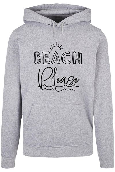 Merchcode Herren Beach Please Basic Hoody