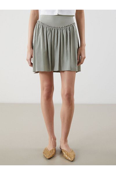 LC Waikiki Women's Skirt with Zipper Waist