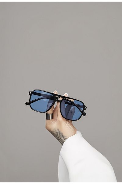 BAPPİR Colorful Glass Unisex Sunglasses Uv400 Filter Protection