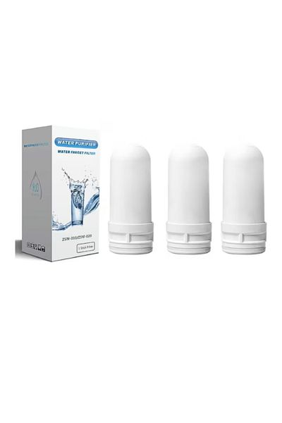 TrioStore Set of 3 ceramic filter refills for water purifier, TrioStore®